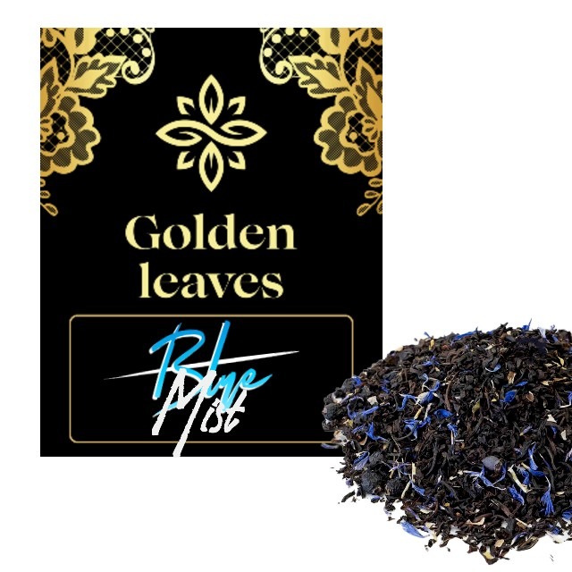 Golden Leaves Blue Mist