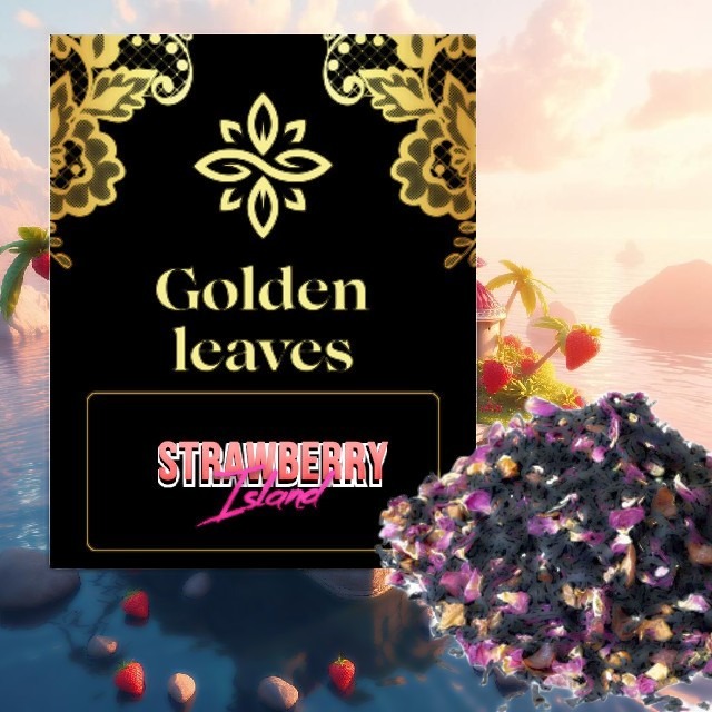 Golden Leaves Strawberry Island